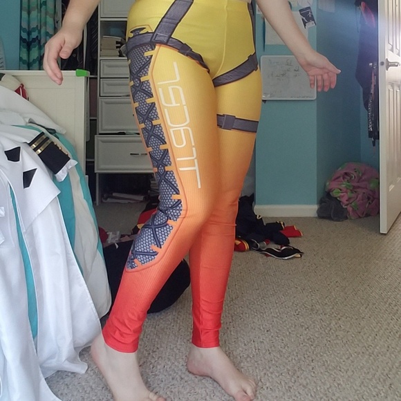 Pants - Overwatch tracer leggings